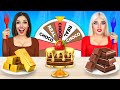 Desafio: Chocolate VS Comida de Verdade | 24 Horas de Doces! Guerra do Chocolate por RATATA POWER