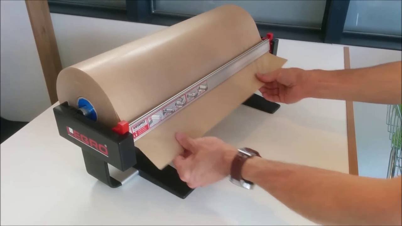 Legro papierrolhouder demonstratie - YouTube
