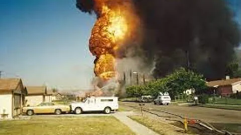 Train Disaster on Duffy Street 1989.