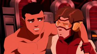 Young Justice Season 2 |Blue Bettle & Impulse |All Moments