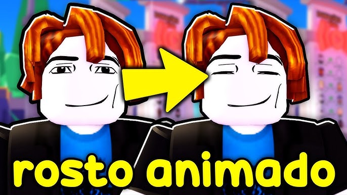 Novos Rostos Animados Grátis!😱 #roblox #meme #humor #viralizaa #rosto