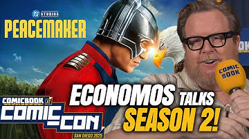 PEACEMAKER Season 2 Details With John Economos! - Steve Agee LIVE at San Diego Comic-Con 2025!