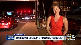 Dangerous railroad crossing in Phoenix to be shut down