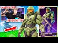 I got 100 MASTER CHIEF skins to scrim for $100 in Fortnite... (halo x fortnite)