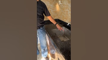 Best technic ideas for installation kitchen sink ￼#kitchen #sink #countertop #shorts #short