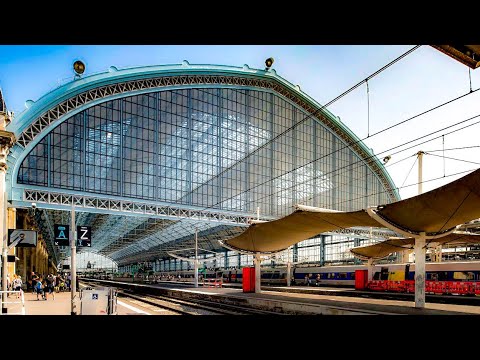 A Look Around  Gare de Bordeaux Saint-Jean, (Railway Station) France