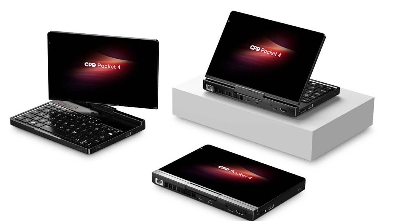GPD Pocket 4 Review: Full Featured Handheld AI PC - YouTube