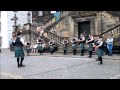 West Lothian Schools Pipe Band Linlithgow Marches 2013