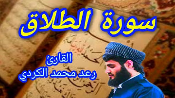 سورة الطلاق - القارئ رعد محمد الكردي