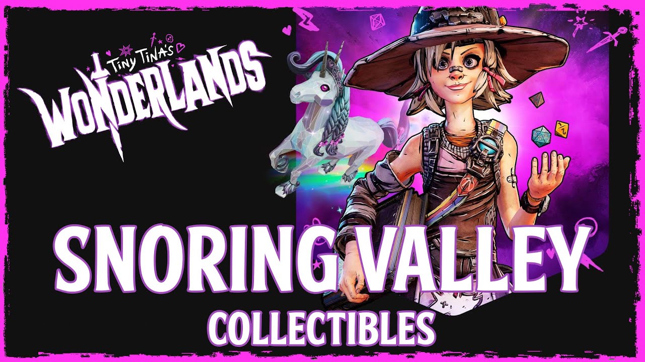 Snoring Valley Collectibles • Lucky Dice • Poetry Pages • Tiny Tina's Wonderlands