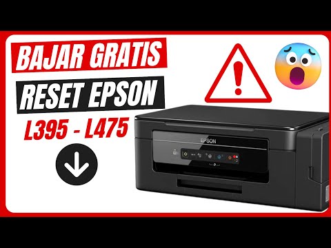 video RESET Epson L395/ Como Resetear las Almohadillas de Epson L395 Y L495 DEFINITIVO- Reset GRÁTIS 2024