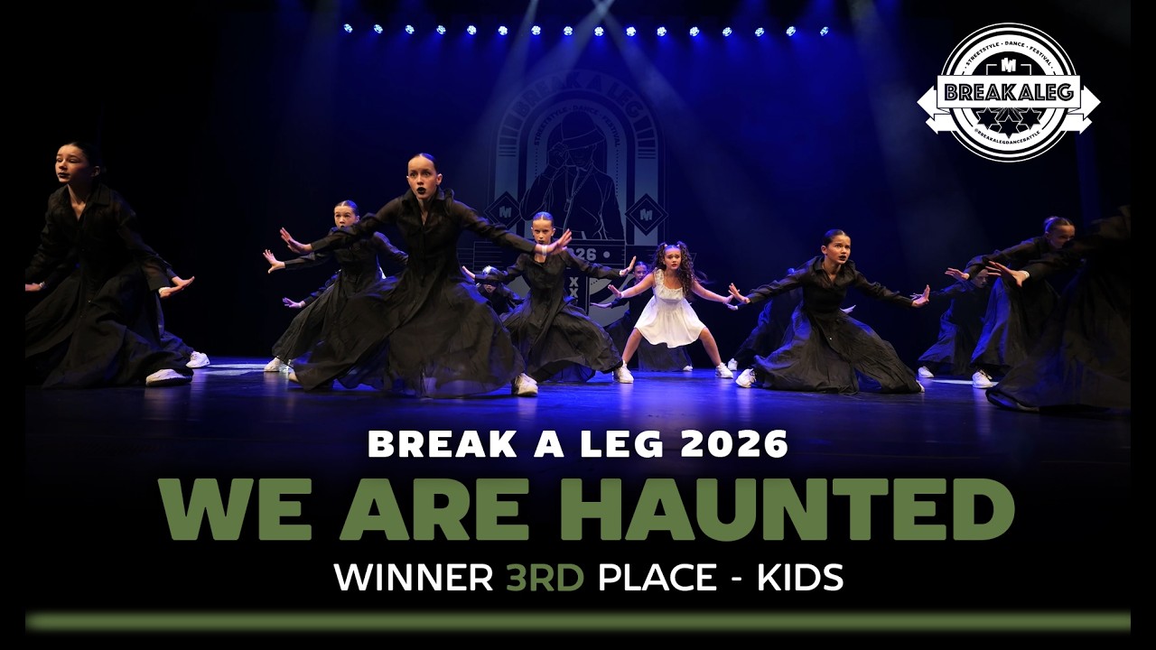We Are Haunted | 3rd Place | BREAK A LEG 2026 | Kids | Meervaart | Crew Competition