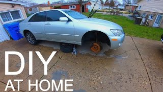 How to Replace Lower Control Arm | Lexus is300