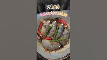 Cá rô nổ nước mắm cá rô của ông chồng mua về để nuôi 🤣 #chebietnauan #food #amthuc #cooking