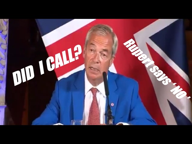 WATCH : Nigel Farage Signals Openness to Deal with Rupert Lowe’s Restore Britain