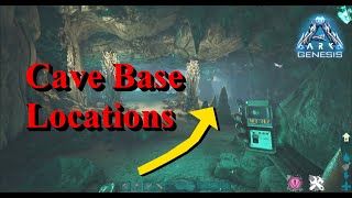 Ark Genesis 4 Insane Cave Base Locations Youtube