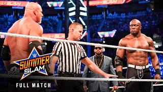 FULL MATCH: Bobby Lashley vs. Goldberg | WWE Title Match: SummerSlam 2021