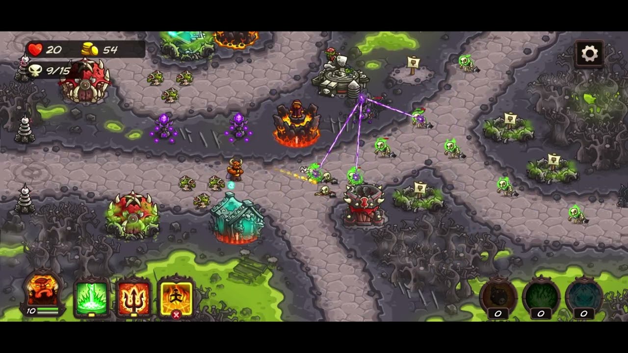 KingdomRush Vengeance A NIGHT IN THE SWAMP normal キングダムラッシュ 沼地の一夜 ノーマル