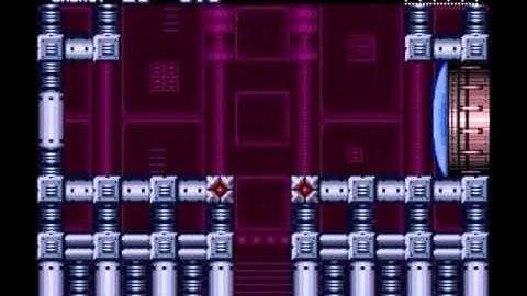 Super Metroid, 8 Shots Beam-less Low%(40%) with Grapple, demonstration, part 1 of 1