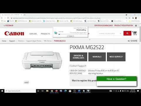 How to Install Driver For Canon PIXMA MG2522 On Windows 10, 8, 7