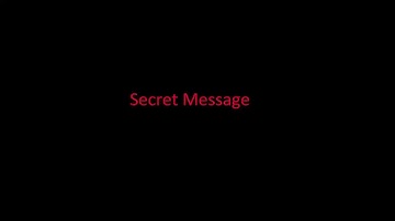 Secret Message
