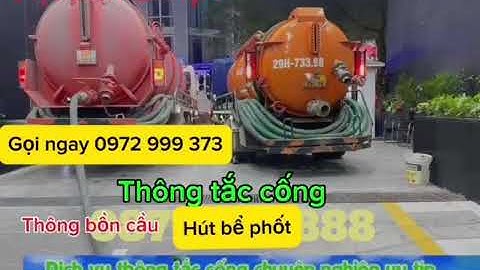 Hút Bể Phốt Tại Hoàn Kiến Trọn Gói