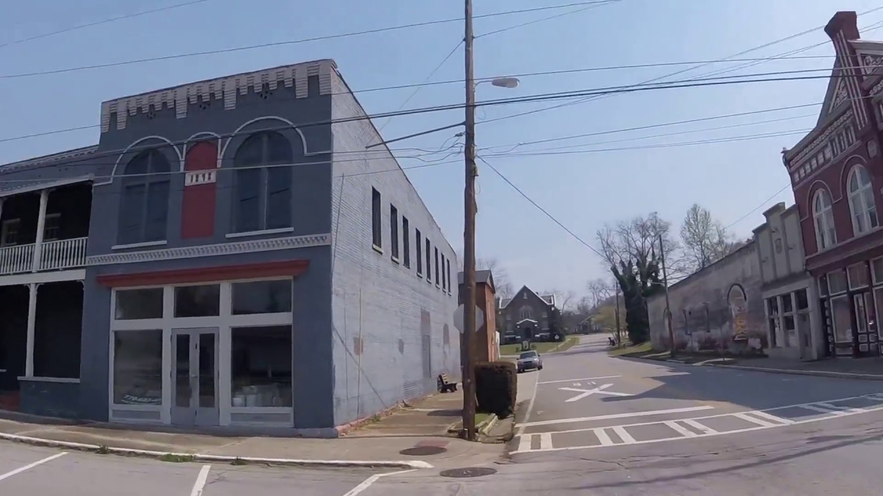 Ride around Grantville Ga. TWD locations YouTube