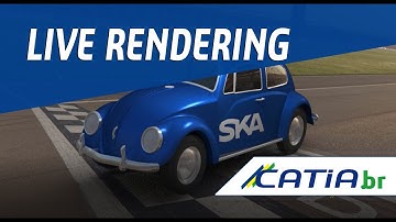 CATIA 3DExperience - Live Rendering