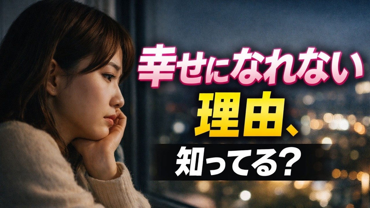 幸せになれない理由、知ってる？～頑張っている人ほど見てほしい真実