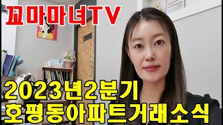 2023년2분기 호평동아파트 거래소식