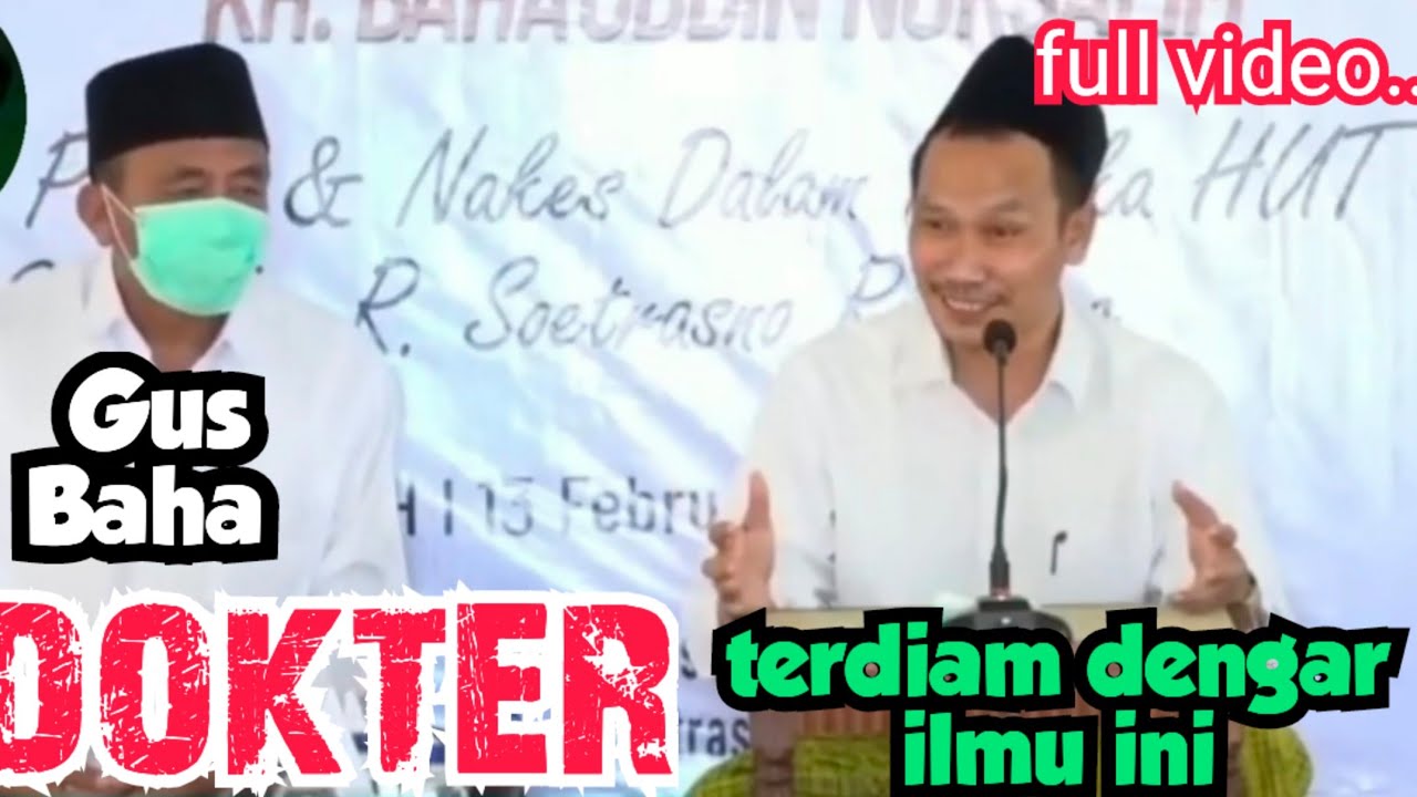 Live Gus Baha // ngaji depan para dokter dan nakes
