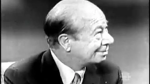 Buster Keaton throws pie at Jack Bob Lescoulie in ...