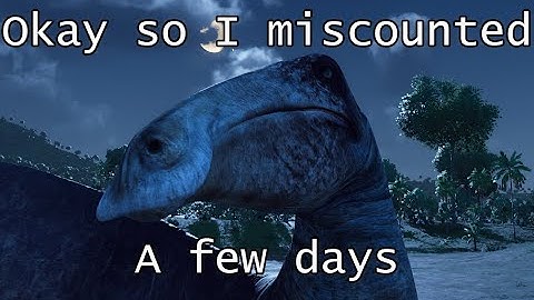 1 Year of adding a Deinocheirus to this park until they