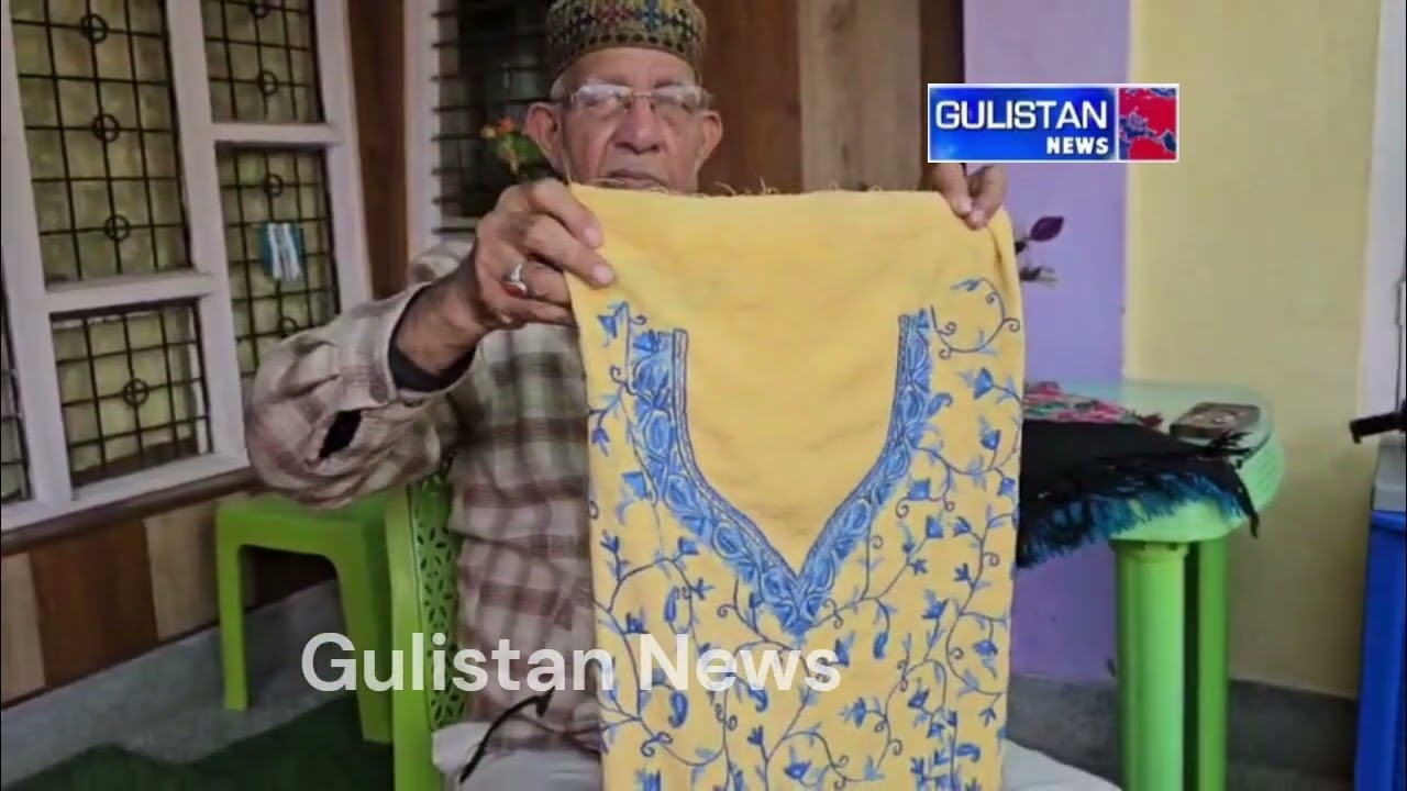 Мастер-ремесленник из Шринагара Мир Абдул Маджид: переплетение культуры Кашмира посредством вышив...
