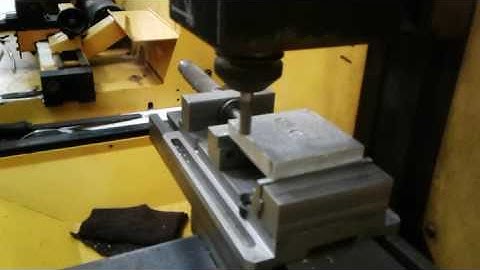 ZERO POINT SETTING OF MACH3 EMCO F1 CNC MILLING