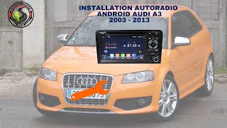 Installer un autoradio Android sur une Audi A3 avec CarPlay et android auto