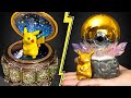 Diy christmas gift golden pokeball music box