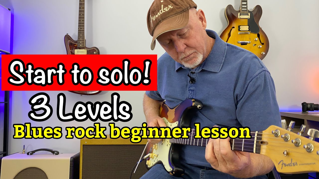 Start to Solo On Guitar Beginner Lesson - YouTube