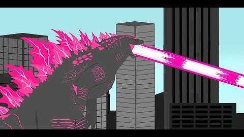 Godzilla Evolved Atomic Breath Test