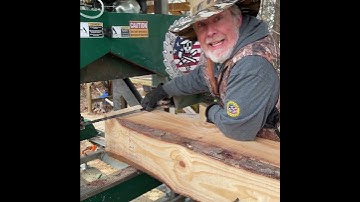 Freshly cut logs reveal this cutting secret #sawmill #woodworking #tools