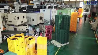 PLASTIC BOX FACTORY IN KOREA | AUTOMATICALLY MAKE MACHINE