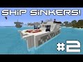 Minecraft ship sinkers  quad missiles 2