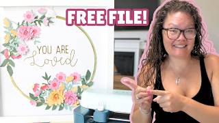 Paper Flower Shadow Box LIVE — Make This Floral Hoop Decor With Me