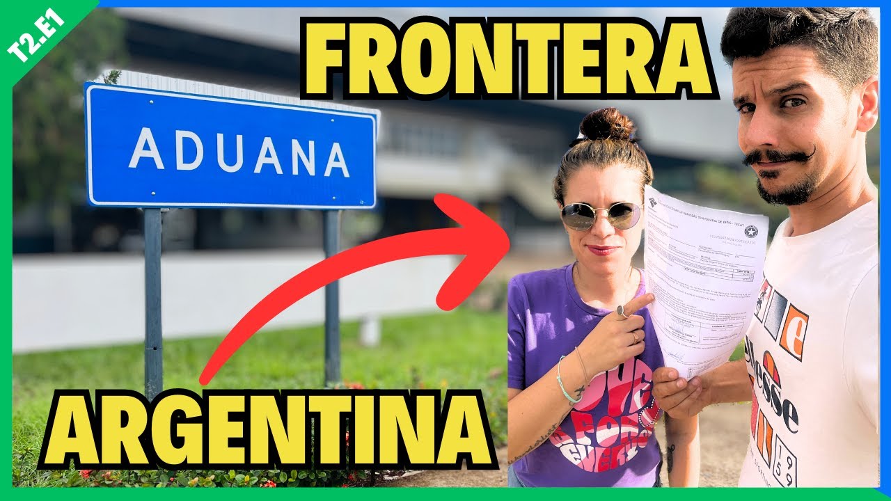 😱 NO ESPERABAMOS ESTO!! FRONTERA ARGENTINA-BRASIL !!!! 🔴 Así cruzamos a Brasil🇧🇷 