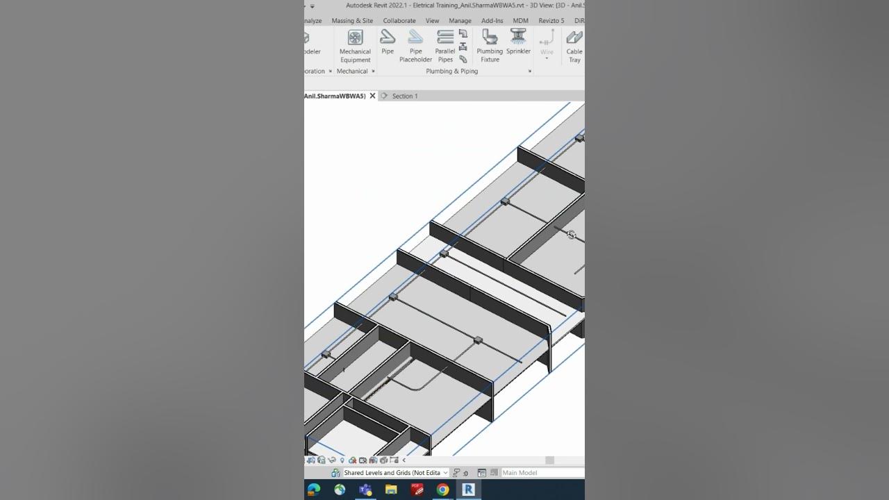 Lighting Conduit & Circuiting In Revit electricalcad construction 