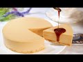 キャラメルレアチーズケーキの作り方 No-Bake caramel cheesecake Recipe