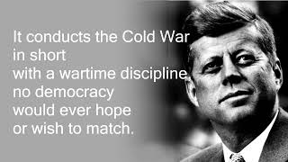 JFK  - The President and The Press  - John F. Kennedy Secret Societies Speech - Full Version