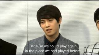 NEVER STOP CNBLUE Exclusive Interview(NicoNico) English Sub.