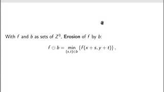 DIP 08 - Mathematical Morphology (5) - graylevel image processing