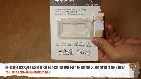 G-TING easyFLASH USB Flash Drive For iPhone & Android Review